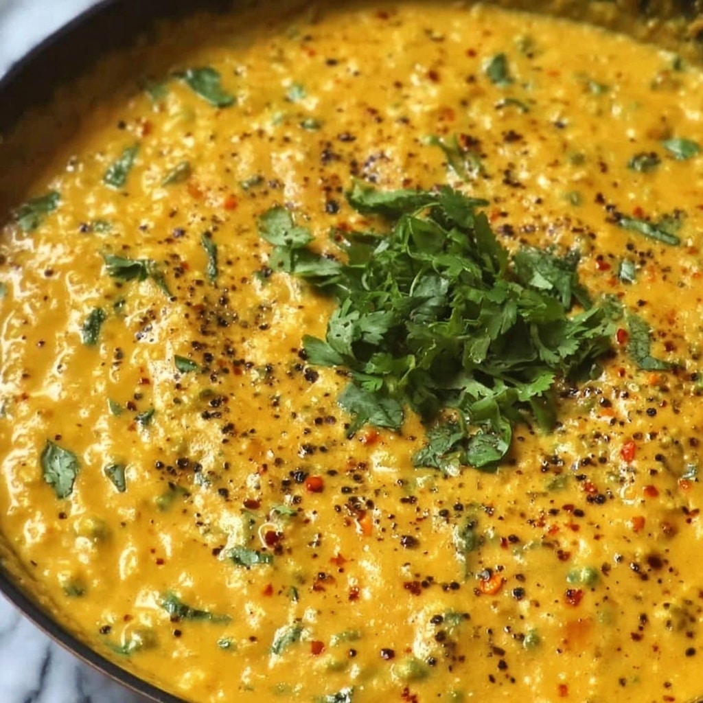 Curried Red Lentil Coconut Soup Recipe - Recipe Image