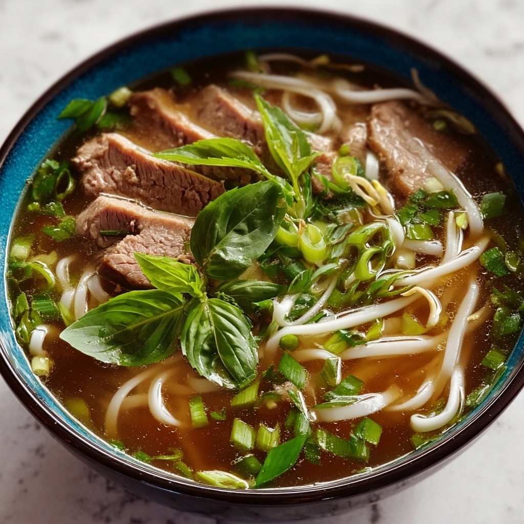 My Easy Version - Beef Pho Recipe - Recipe Image