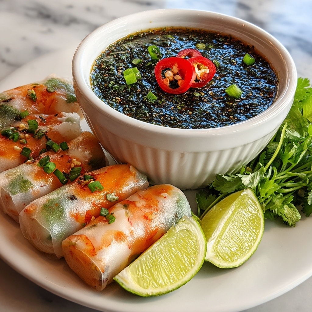 Vietnamese Baked Salmon Spring Rolls Recipe - Recipe Image