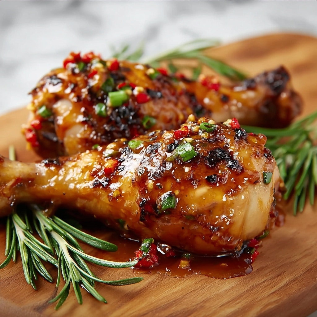 Air Fryer Chicken Legs with Spicy Brown Sugar Rub Recipe - Recipe Image