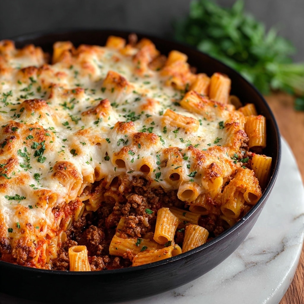 Baked Rigatoni with Sausage and Boursin Cheese Recipe - Recipe Image