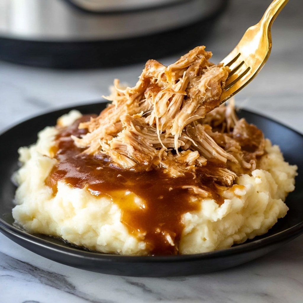 Crock Pot Chicken and Gravy Recipe - Recipe Image