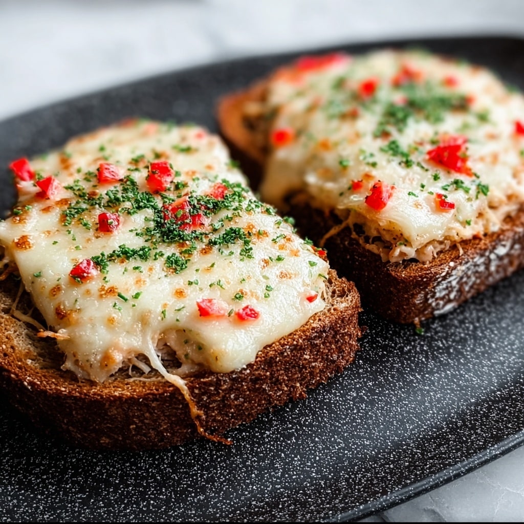 Easy & Quick Crab Melts: Irresistible Recipe - Recipe Image