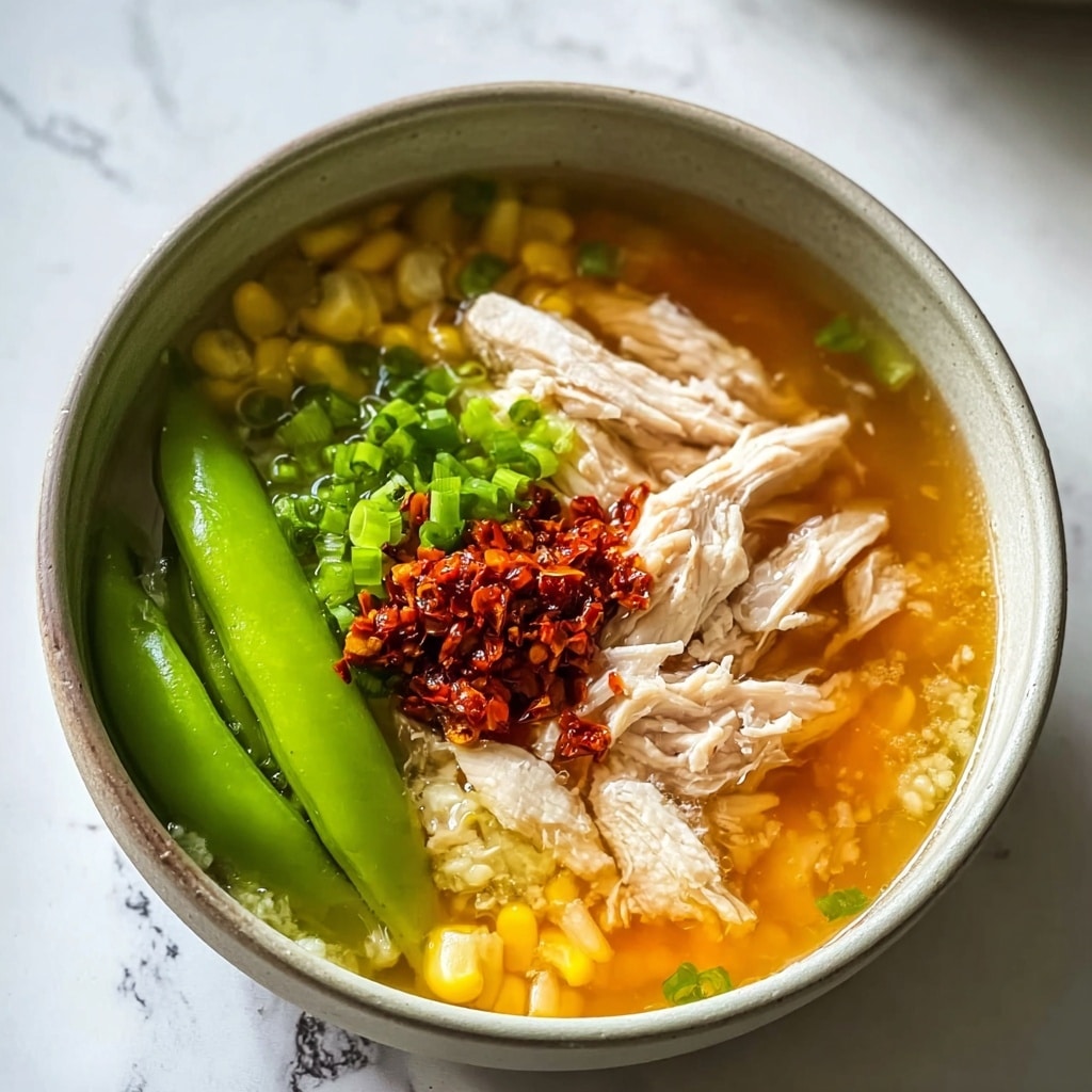 Cheats Chicken & Rice Soup Recipe - Recipe Image