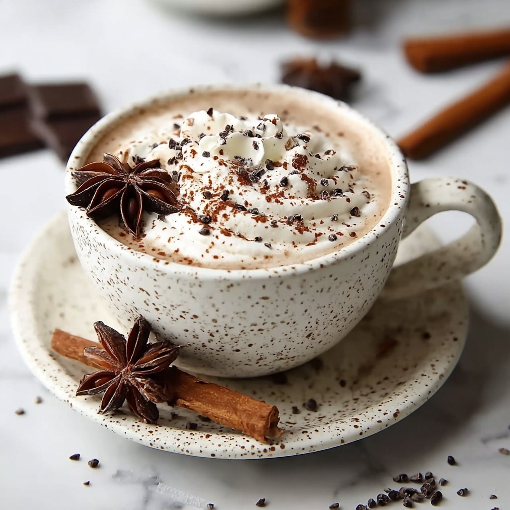 Chai White Hot Chocolate Recipe - Recipe Image