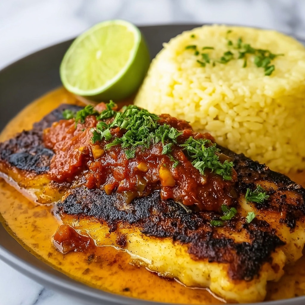 Blackened Fish and Cheese Grits: An Incredible Southern Classic with a Kick Recipe - Recipe Image