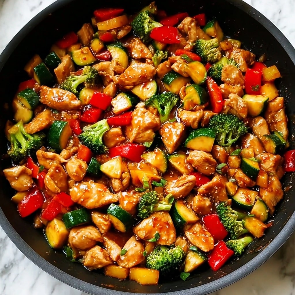 Chicken and Vegetable Skillet Recipe - Recipe Image