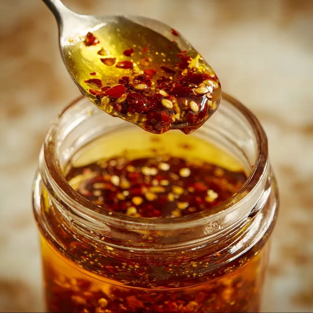 Chili Garlic Oil - Salt-Free Recipe - Recipe Image
