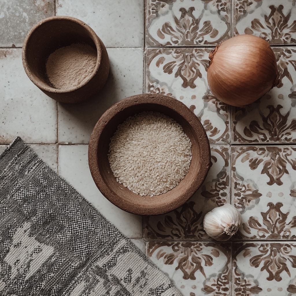 Savory Golden Onion Butter Jasmine Rice Recipe - Recipe Image