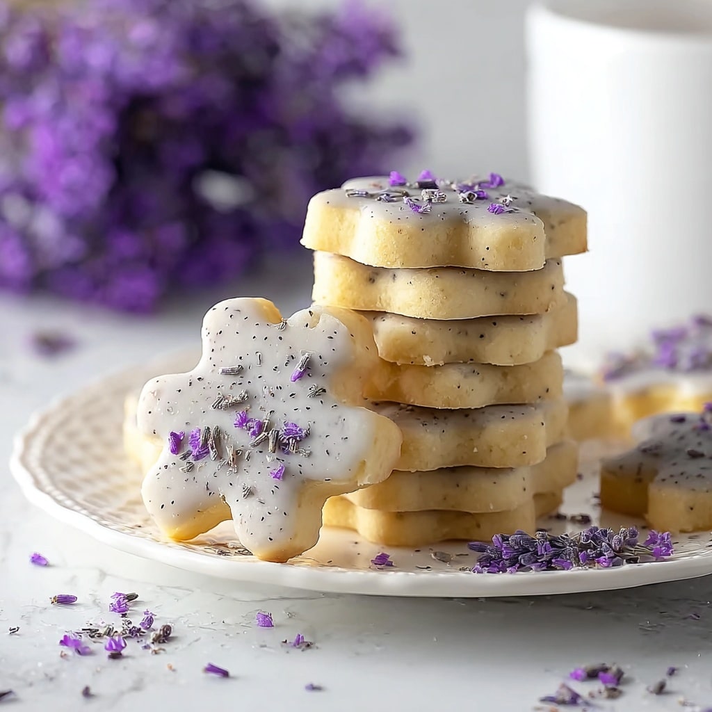 Lavender Shortbread Cookies Recipe - Recipe Image