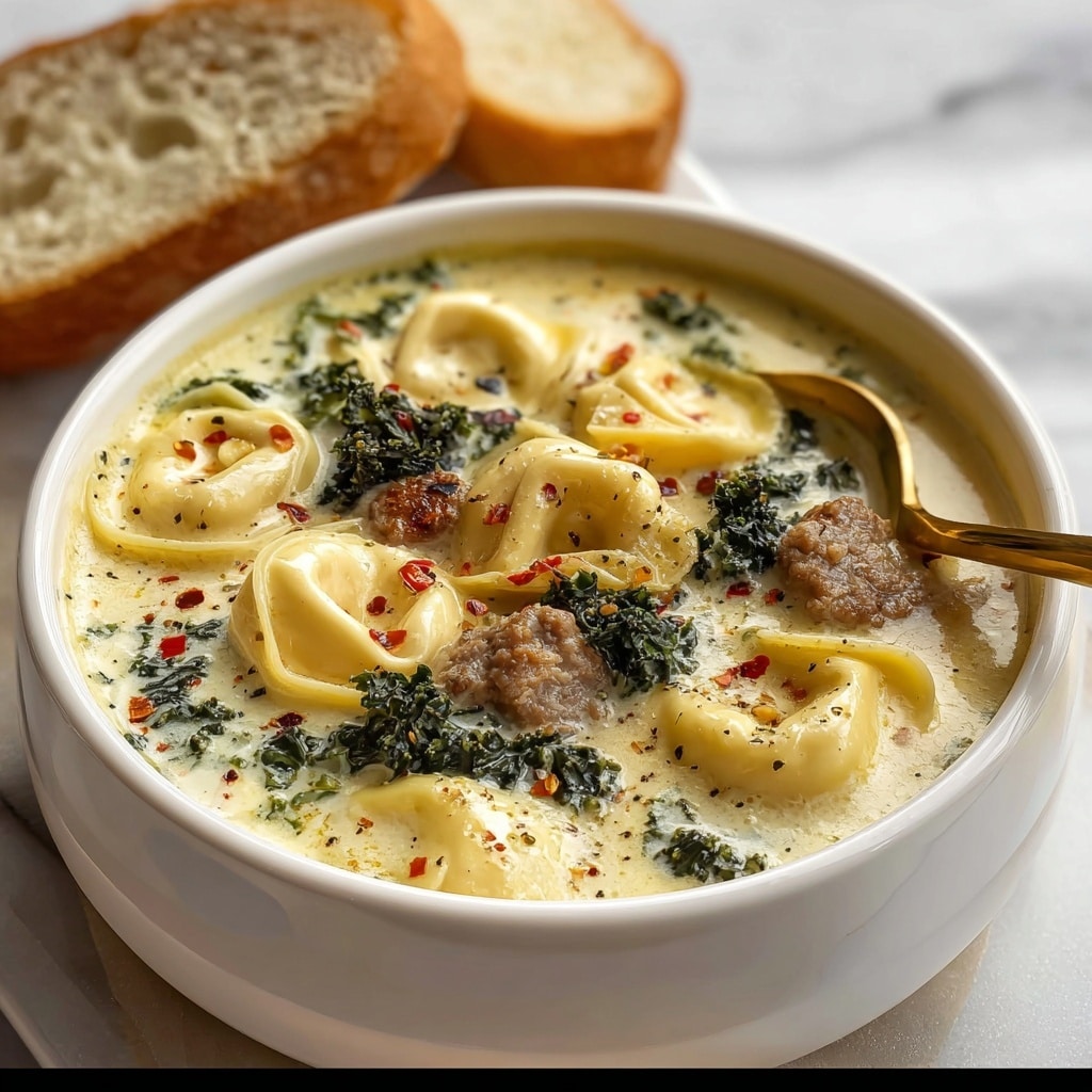 Sausage Tortellini Soup Recipe - Recipe Image