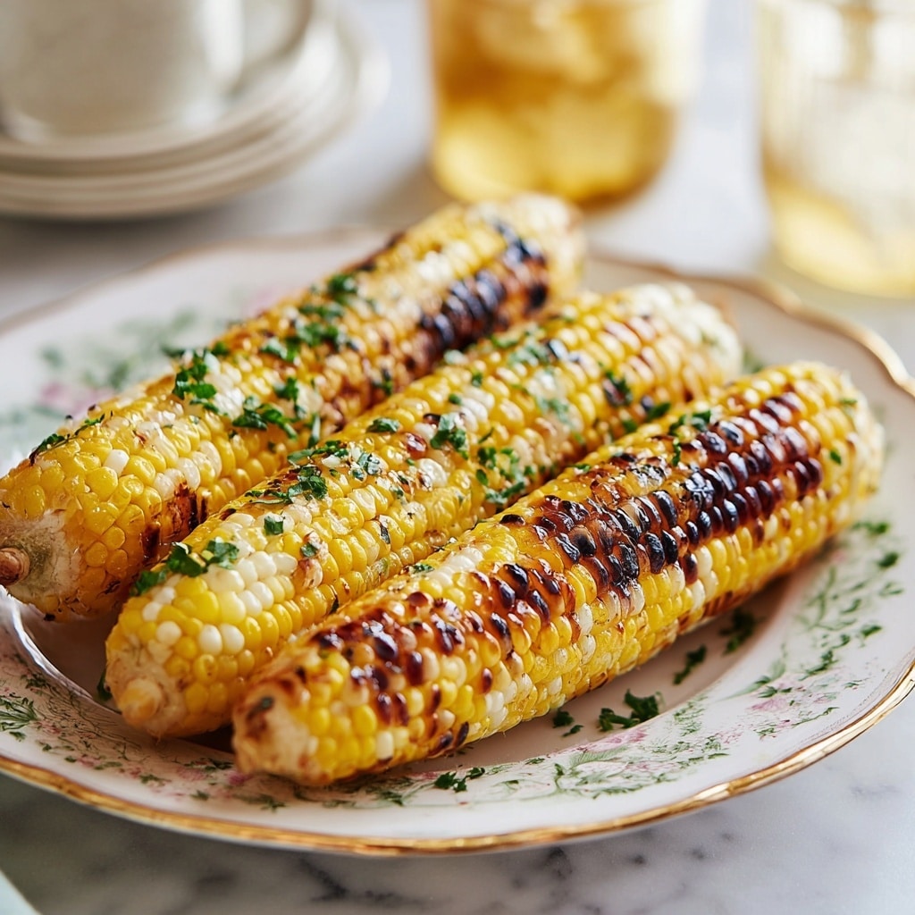 Garlic Herb Corn on the Cob Recipe - Recipe Image