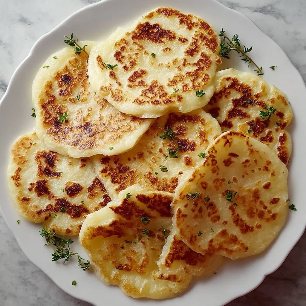 Leftover Mashed Potato Pancakes Recipe - Recipe Image