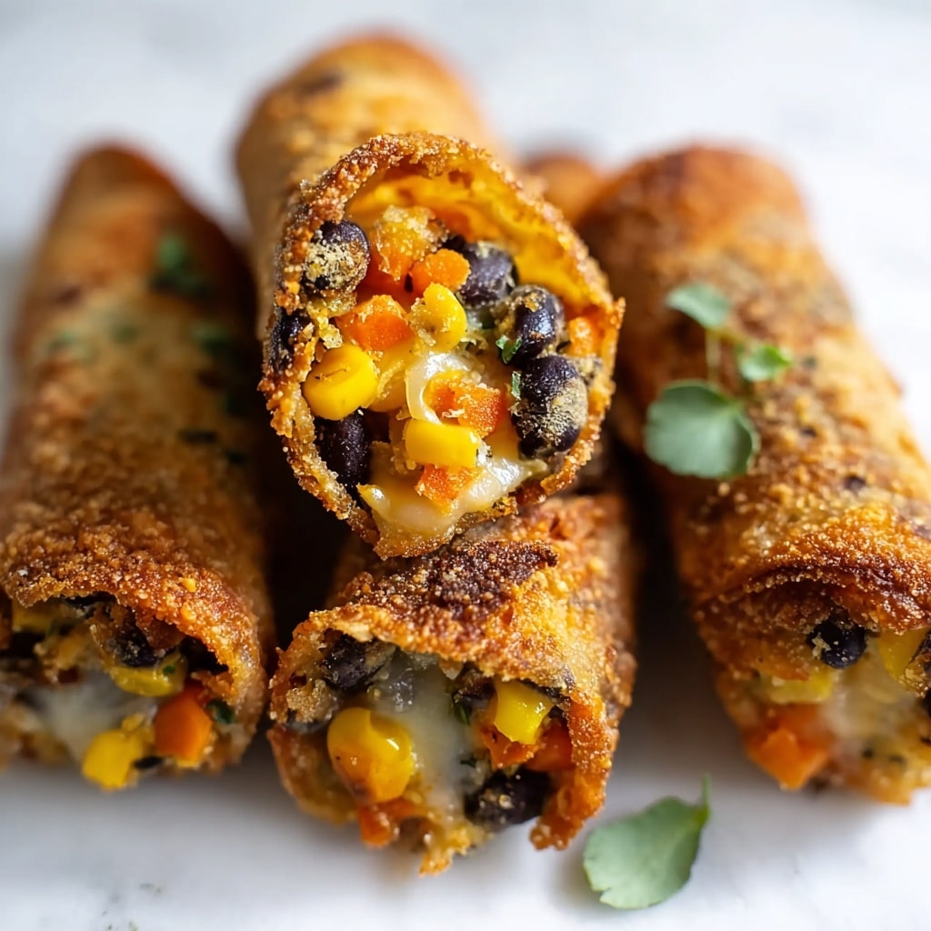 Tex-Mex Inspired Egg Rolls Recipe - Recipe Image