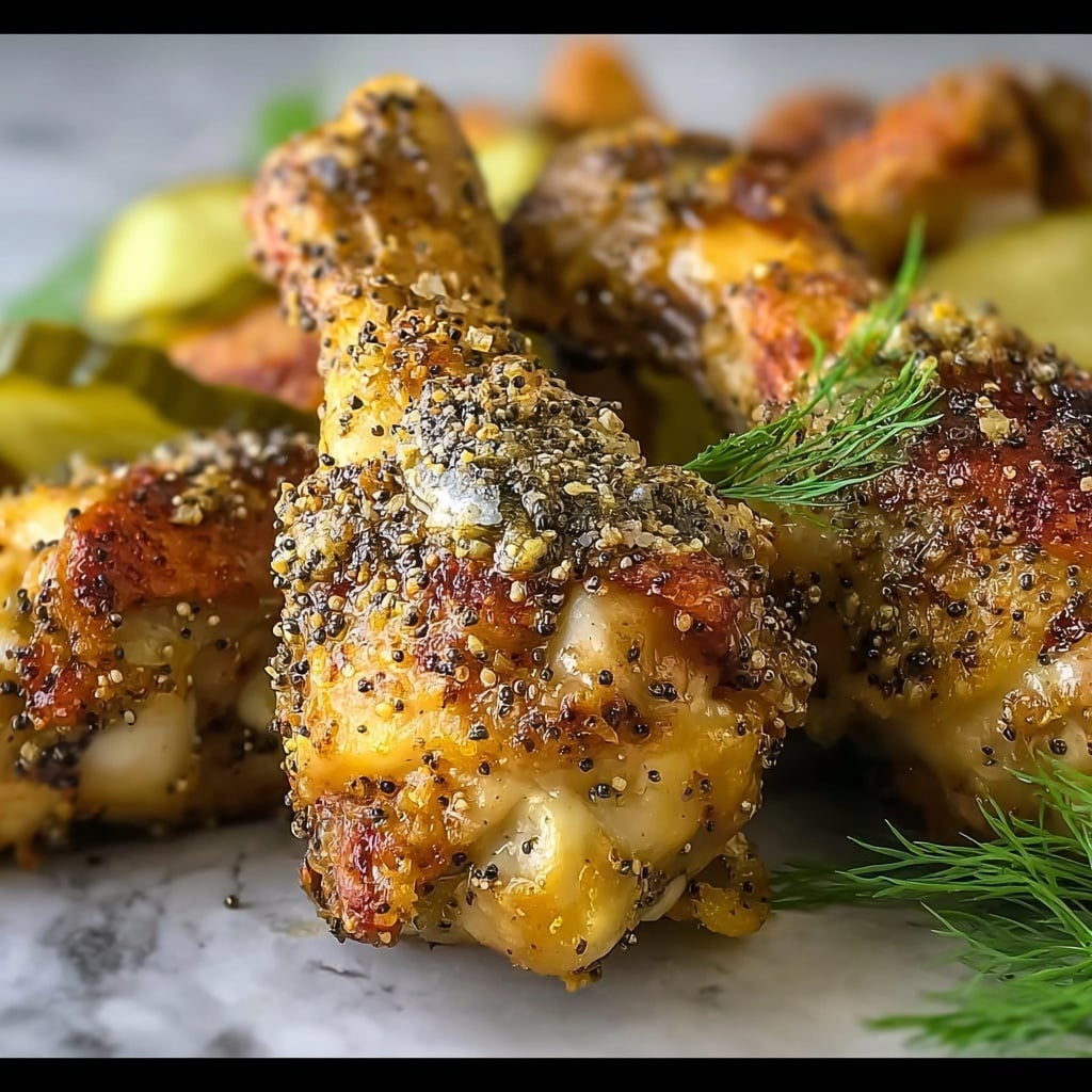 Dill Pickle Ranch Chicken Wings Recipe - Recipe Image