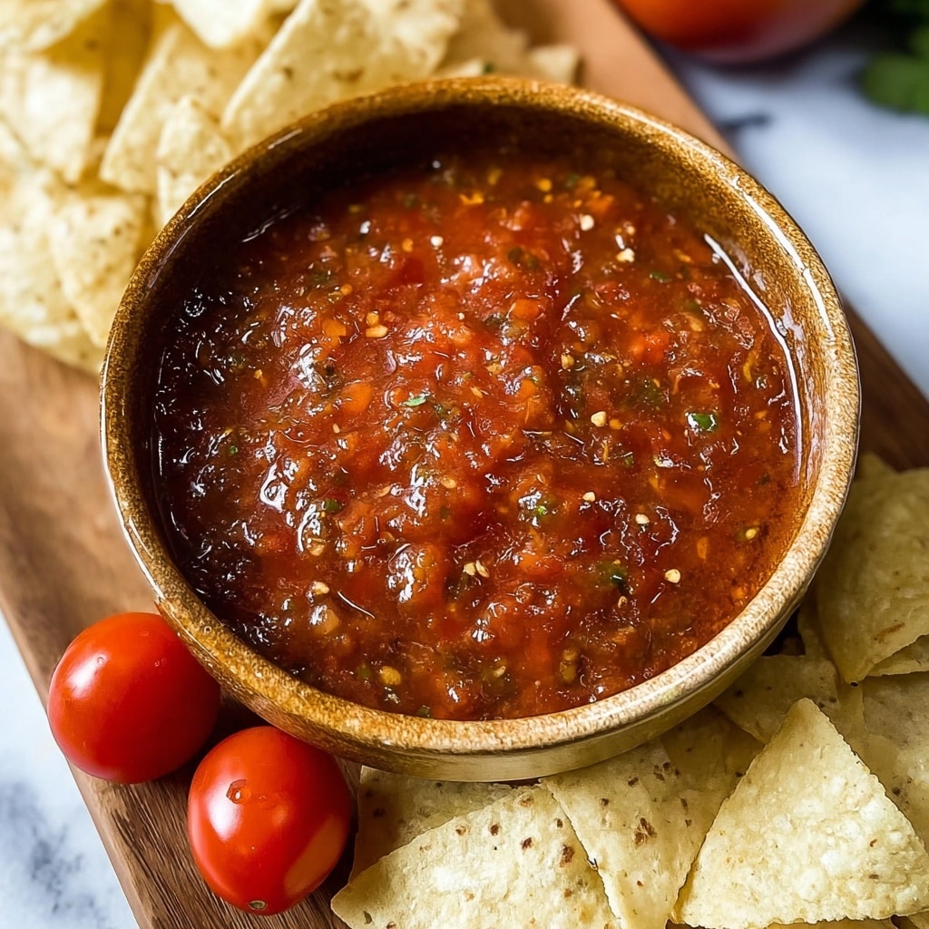 Salsa Roja – Mexican Red Table Sauce Recipe - Recipe Image