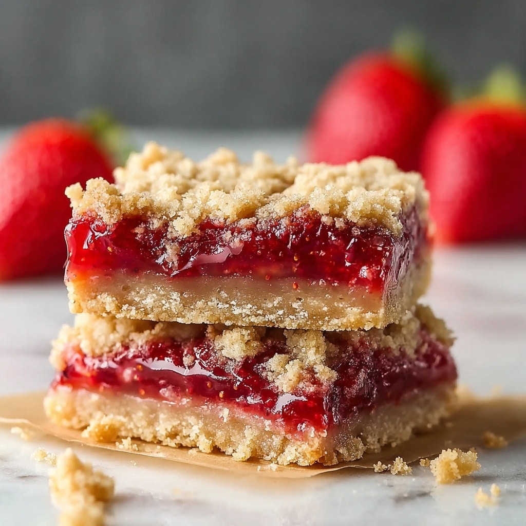 Strawberry Rhubarb Bars Recipe - Recipe Image