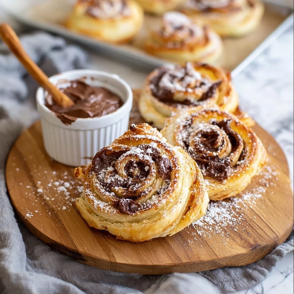 Nutella Puff Pastries Recipe - Recipe Image