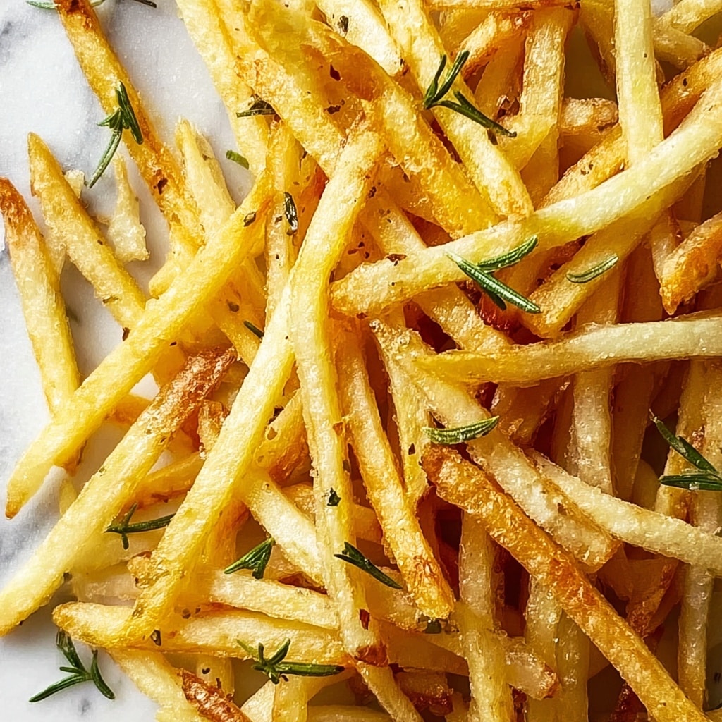 Rosemary Straw Potatoes with Lemon Salt Recipe - Recipe Image