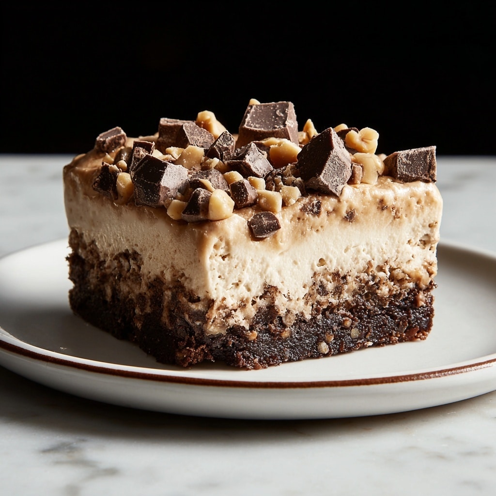 Chocolate Peanut Butter Poke Cake Recipe - Recipe Image