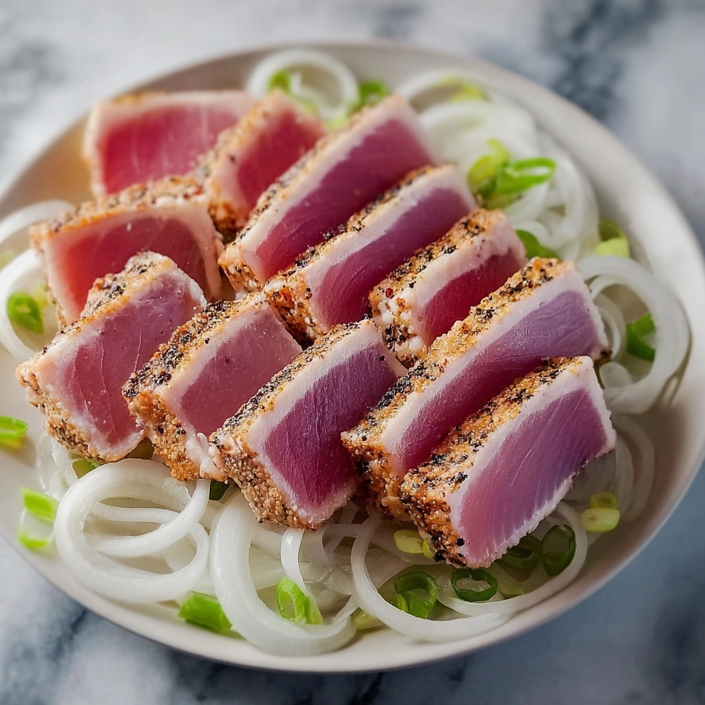 How To Make Unforgettable Seared Ahi Tuna in 10 Minutes Recipe - Recipe Image