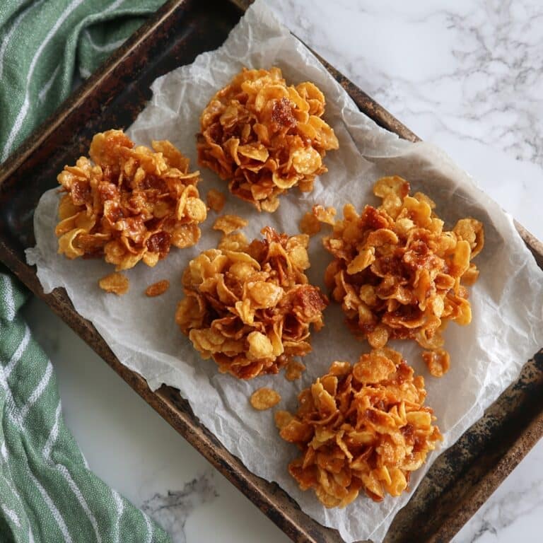 Easy Cornflake Cookies Recipe