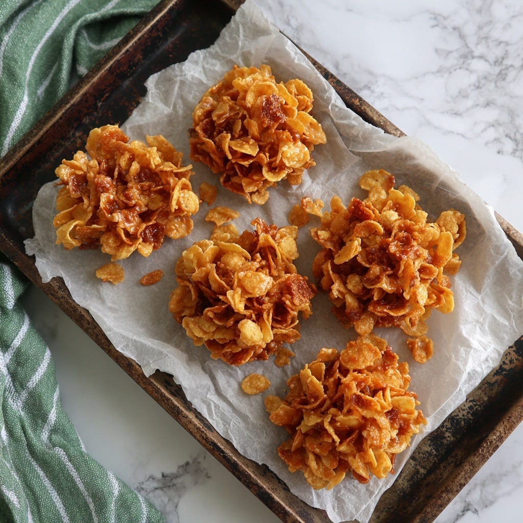 Easy Cornflake Cookies Recipe