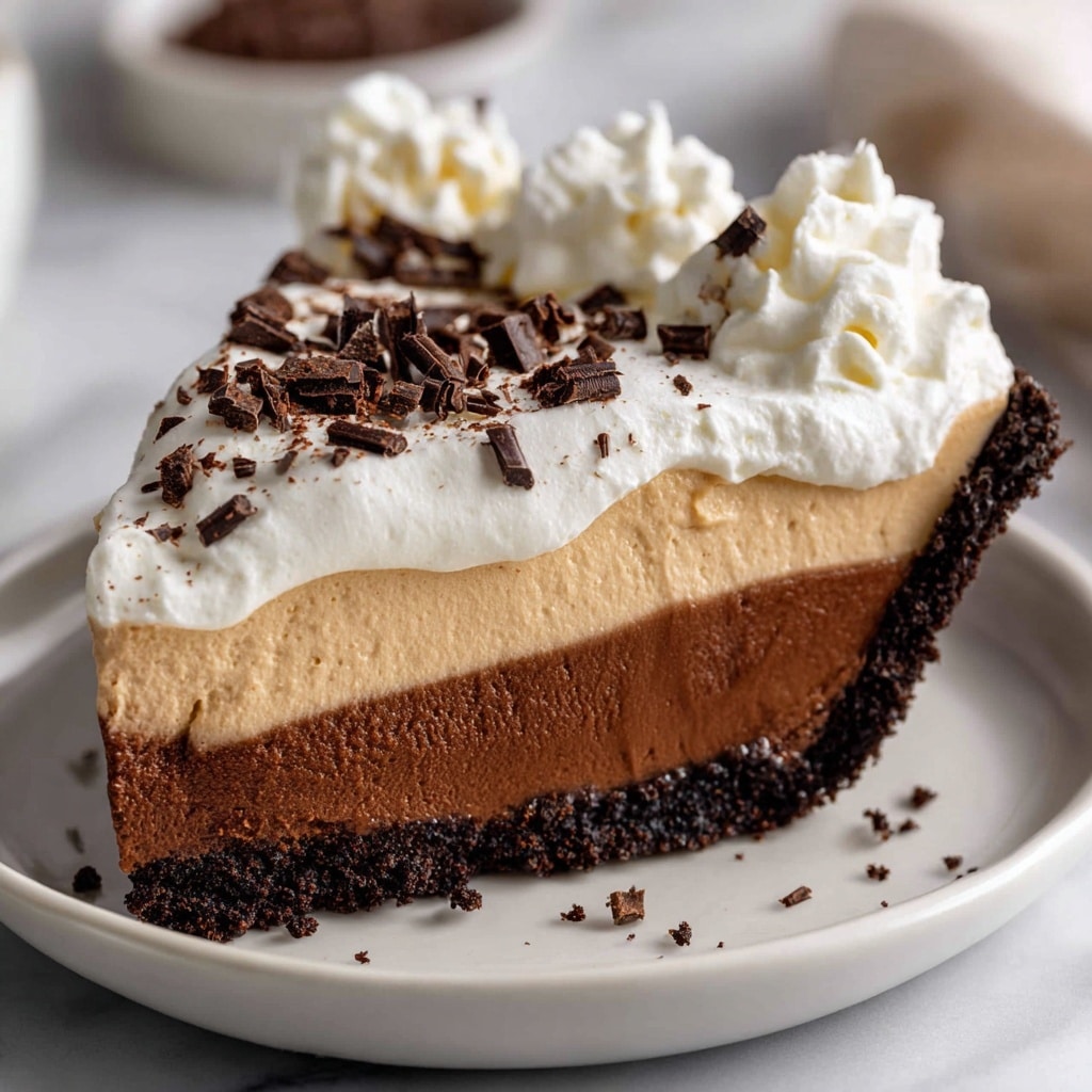 Chocolate Peanut Butter Pie Recipe - Recipe Image