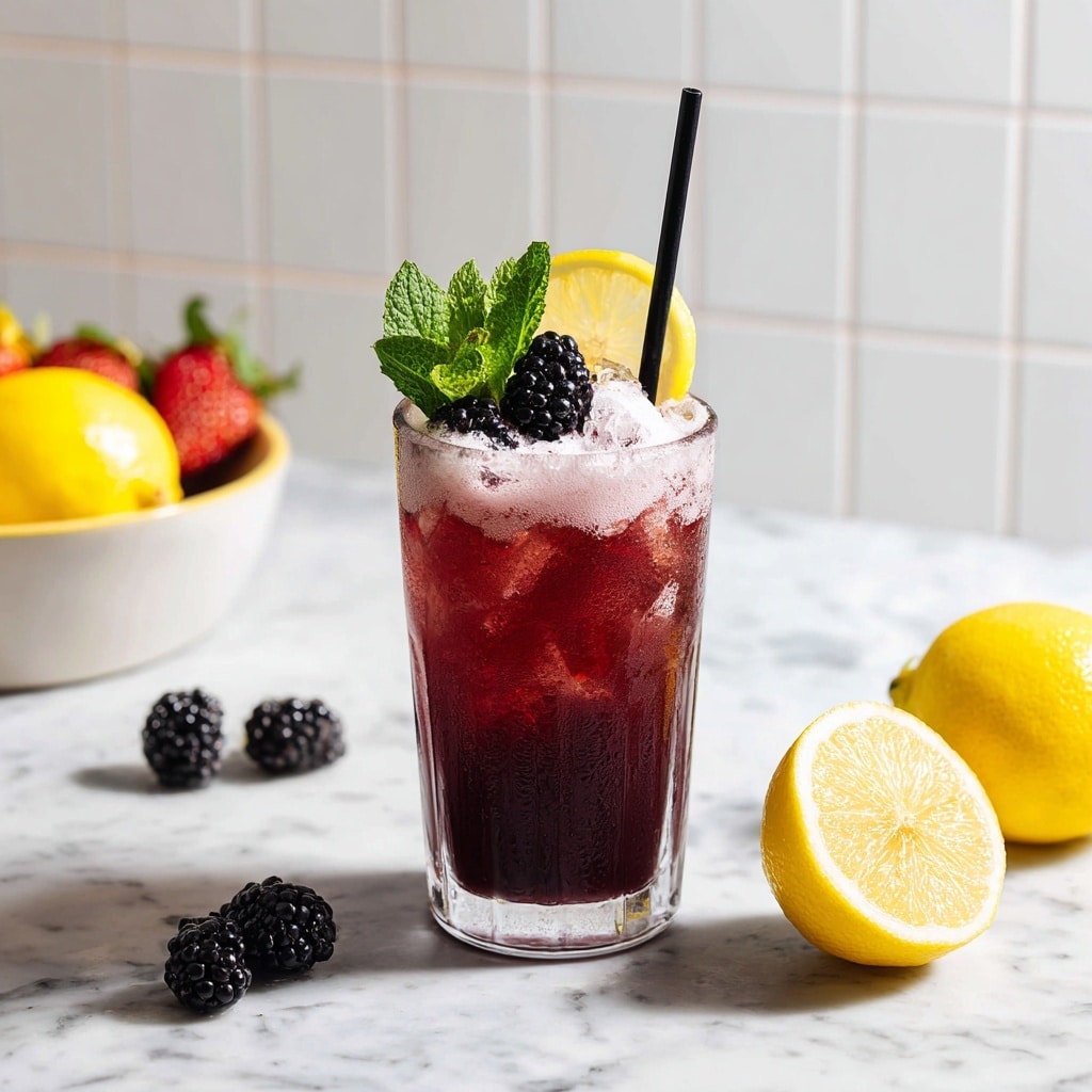 Triple Berry Lemonade Recipe - Recipe Image