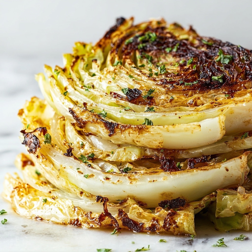 Air Fryer Cabbage Steaks Recipe - Recipe Image