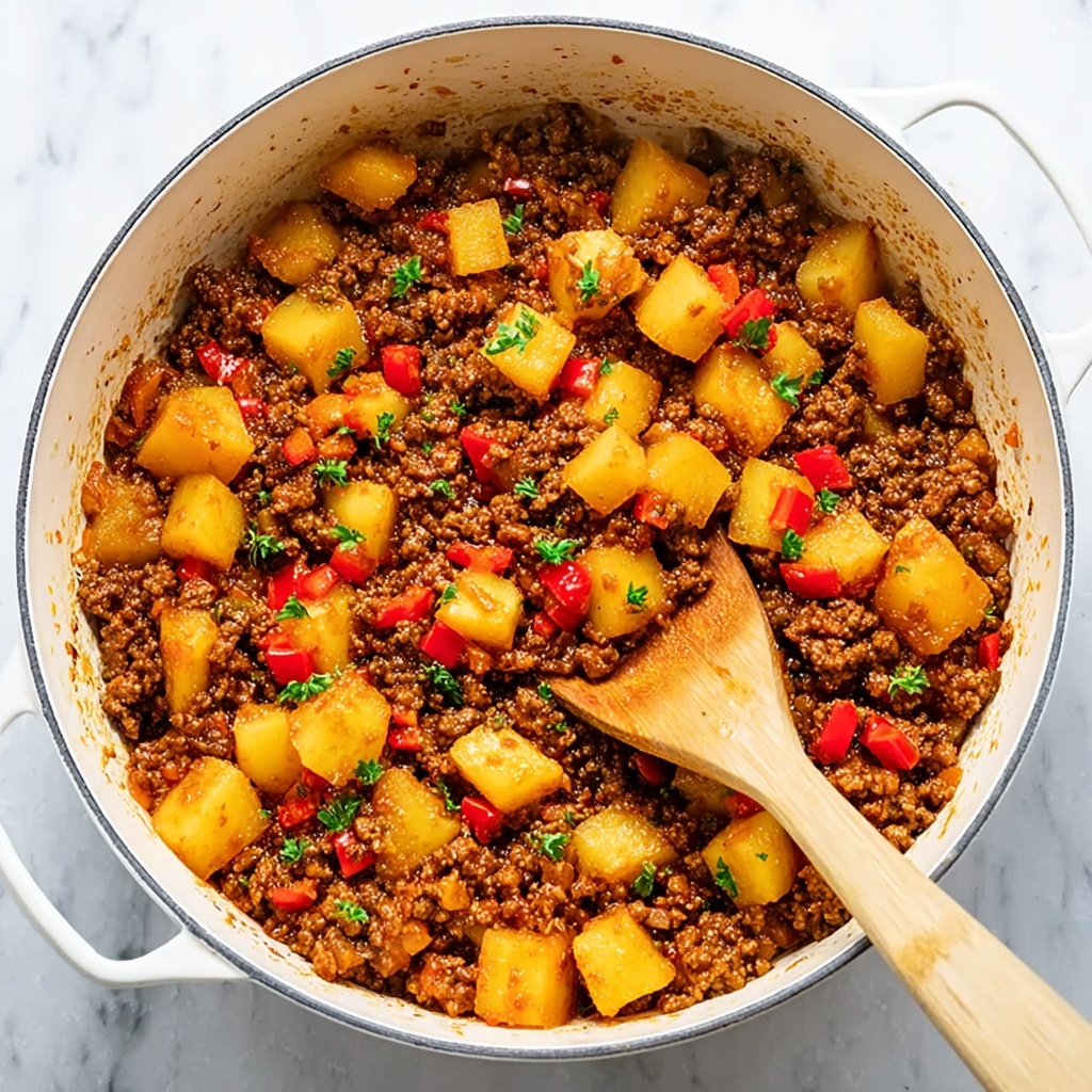 Beef and Potato Skillet Recipe - Recipe Image