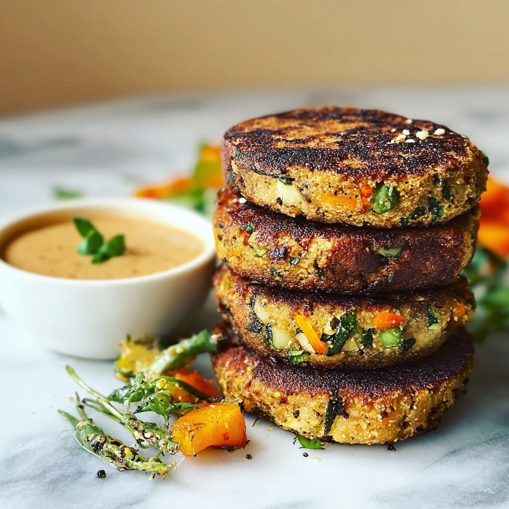 Curry Spice Tofu Burger Recipe - Recipe Image