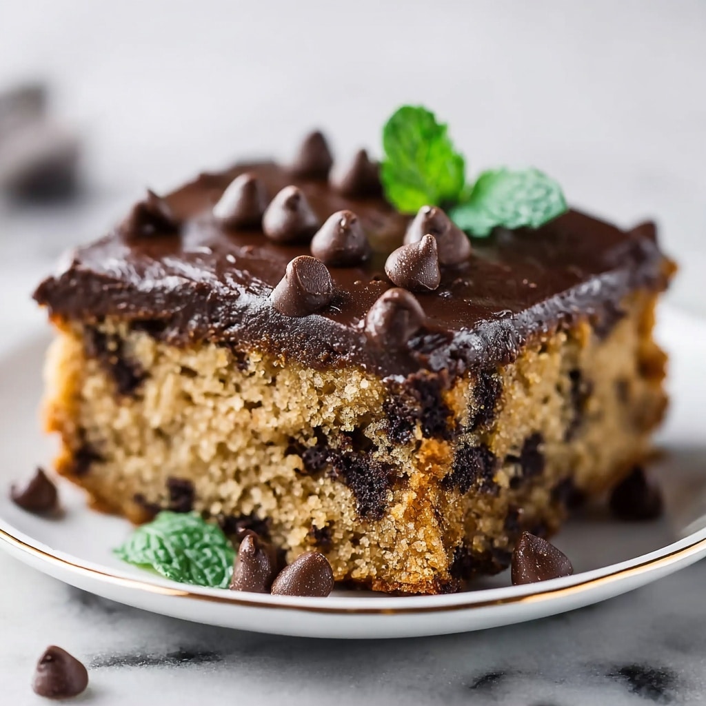 Chocolate Chip Banana Cake Recipe - Recipe Image