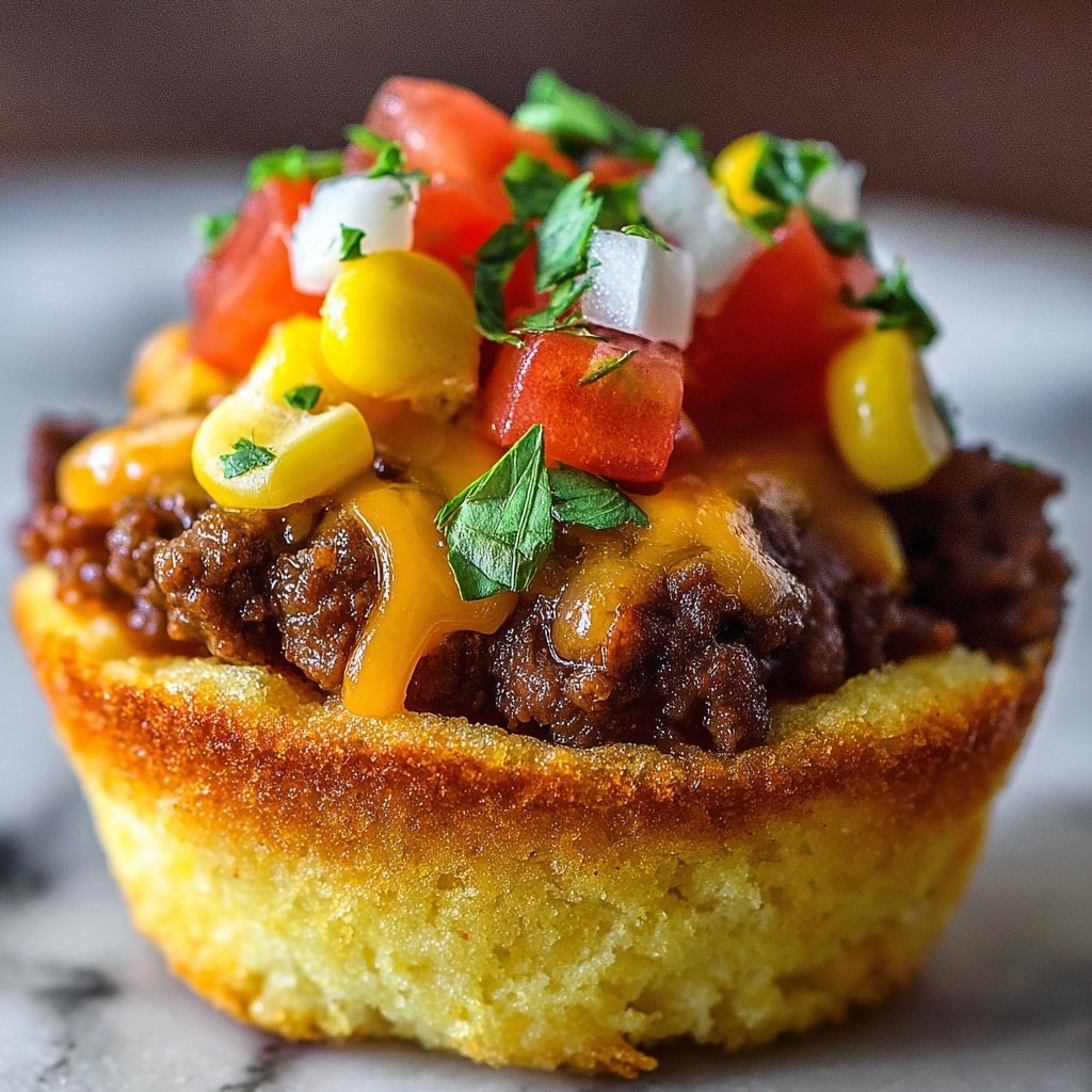 Cornbread Taco Muffins Recipe - Recipe Image