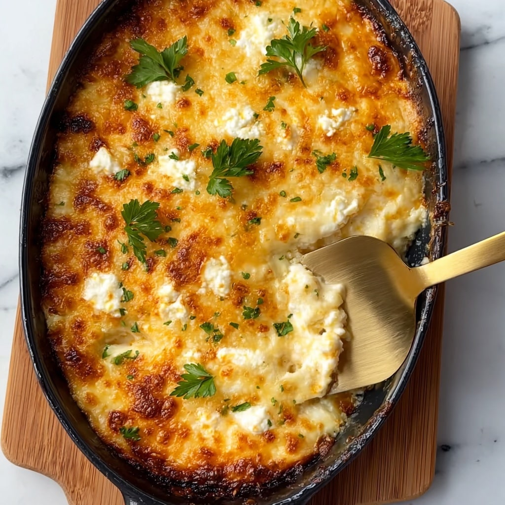 Roasted Cauliflower, Tomato, and Goat Cheese Casserole Recipe - Recipe Image