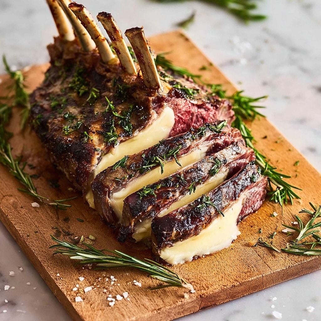 Roast Rack of Lamb with Rosemary Recipe - Recipe Image