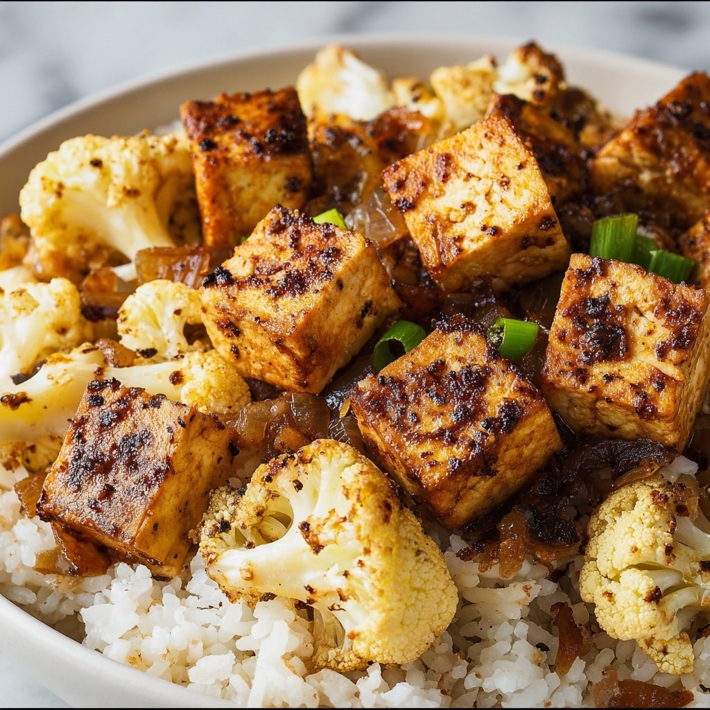 Black Pepper Tofu & Cauliflower Recipe - Recipe Image