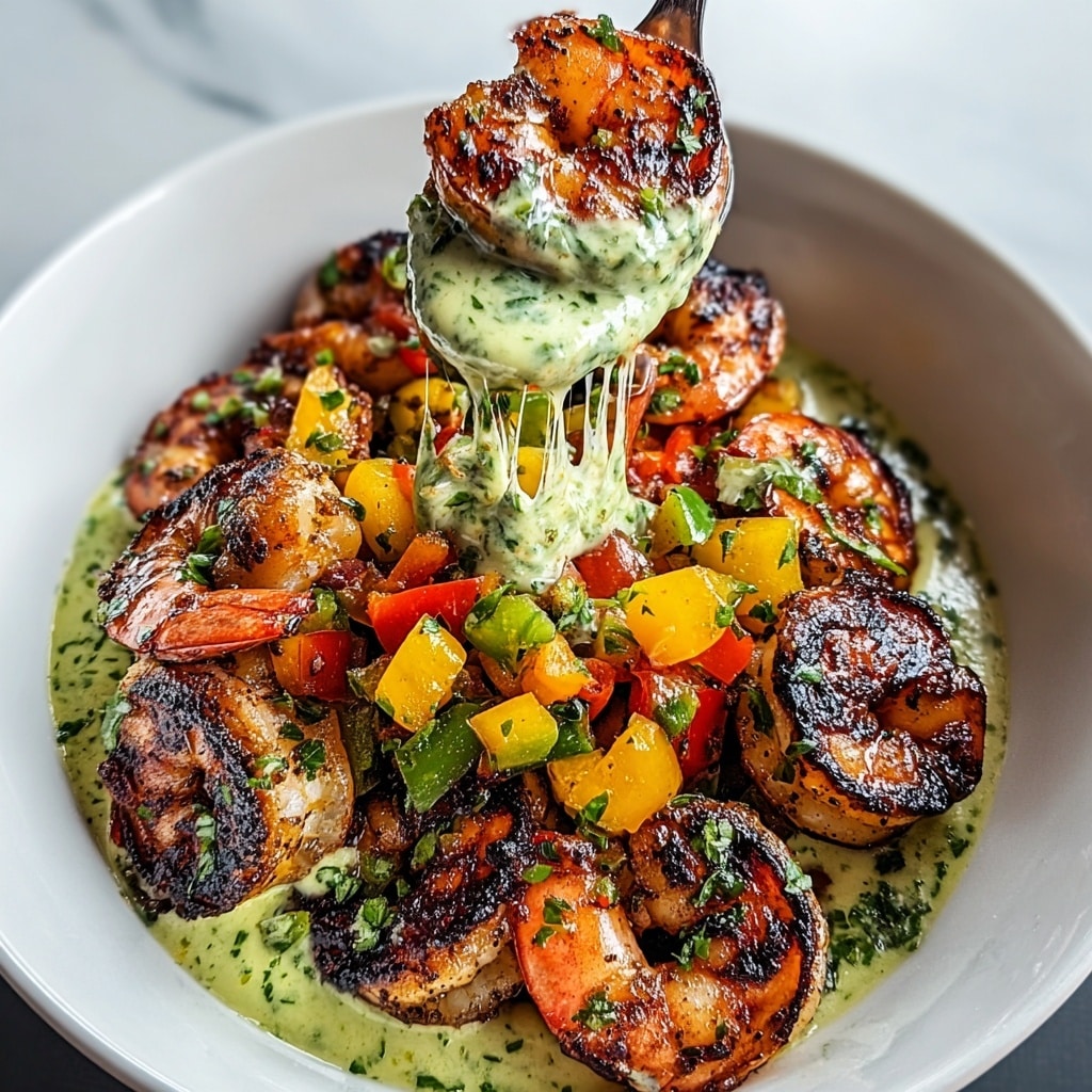 Grilled Shrimp & Avocado Salad Recipe - Recipe Image