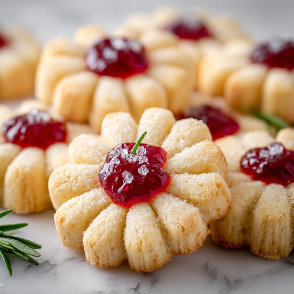 Four-Ingredient Christmas Shortbread Cookies Recipe - Recipe Image