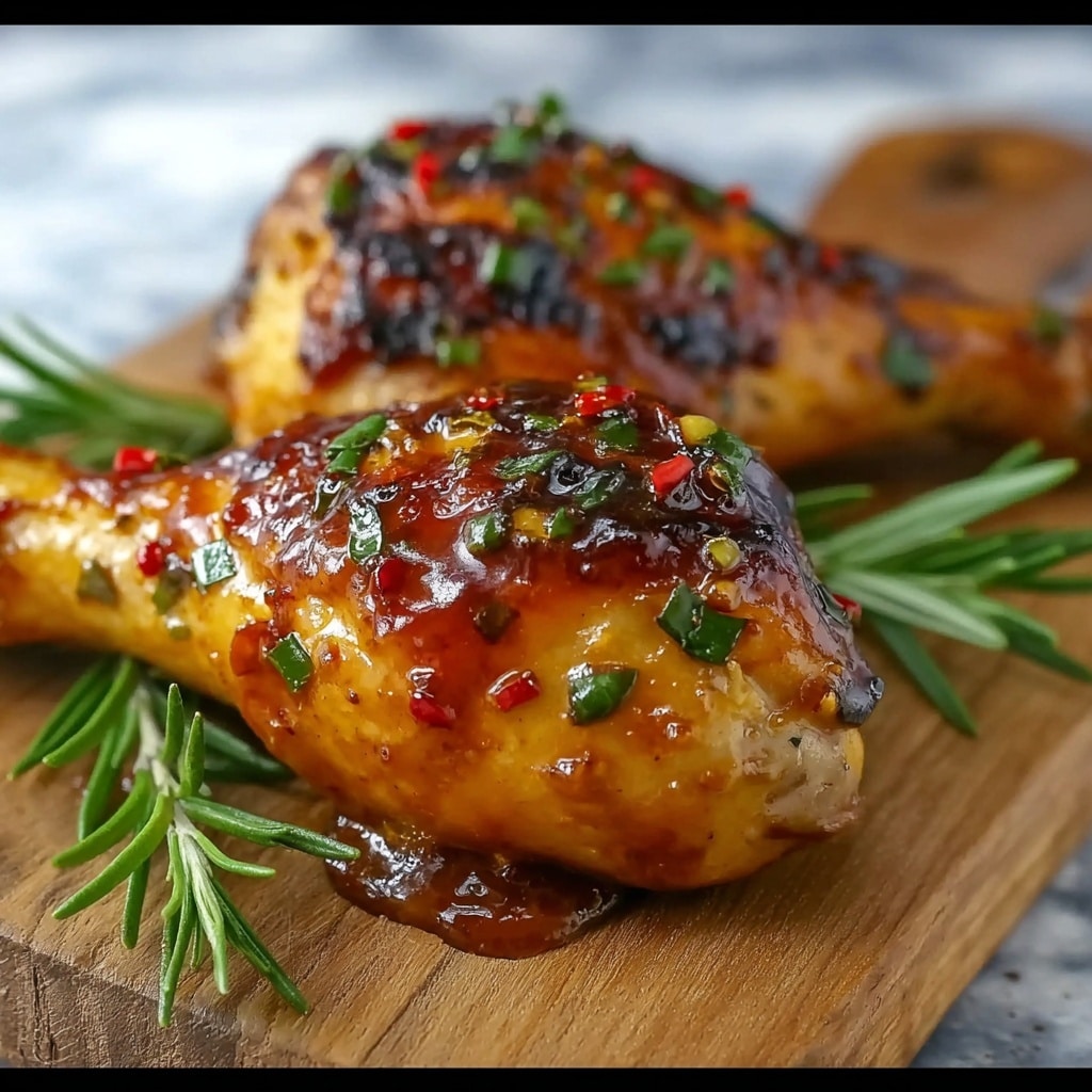 Air Fryer Chicken Legs with Spicy Brown Sugar Rub Recipe - Recipe Image