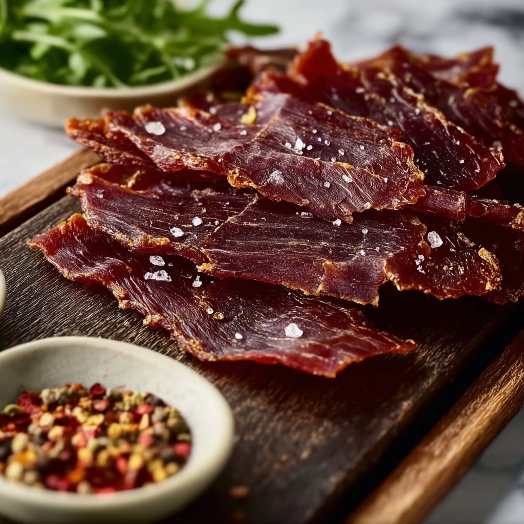 Air Fryer Beef Jerky Recipe - Recipe Image