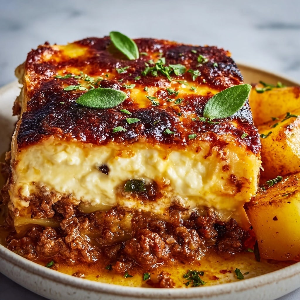 Cheat’s Moussaka Recipe - Recipe Image