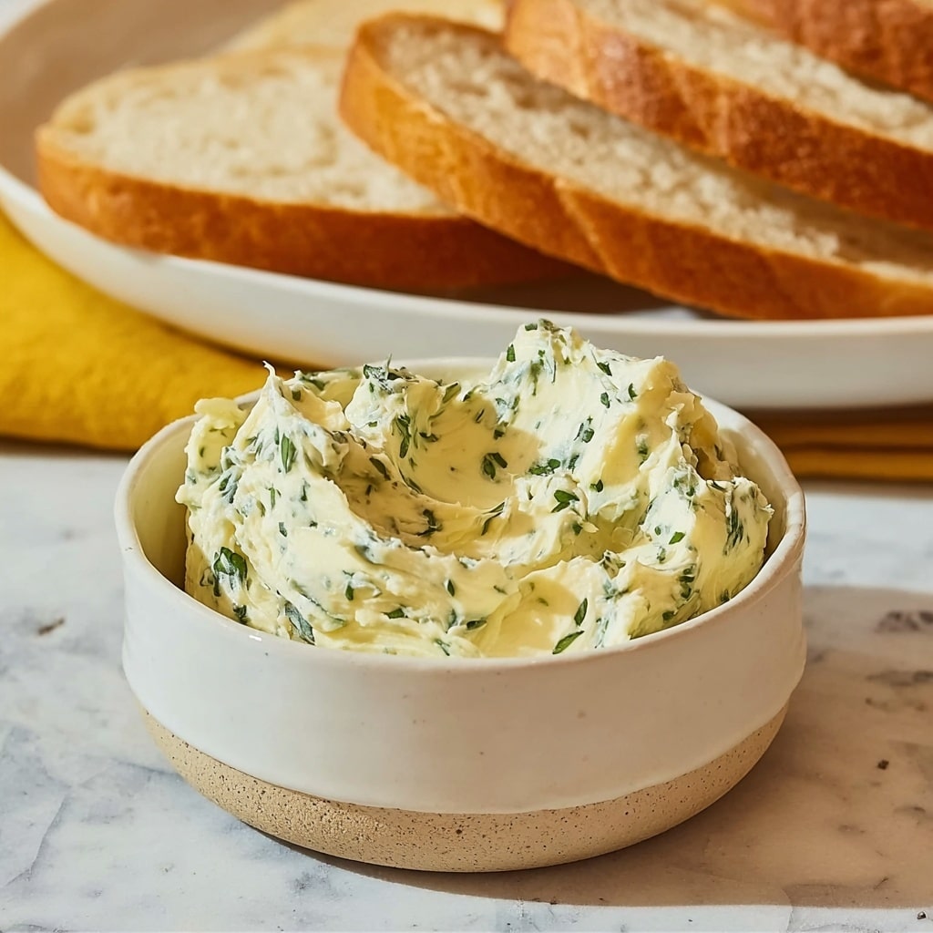 Easy Homemade Garlic Bread Spread Recipe - Recipe Image