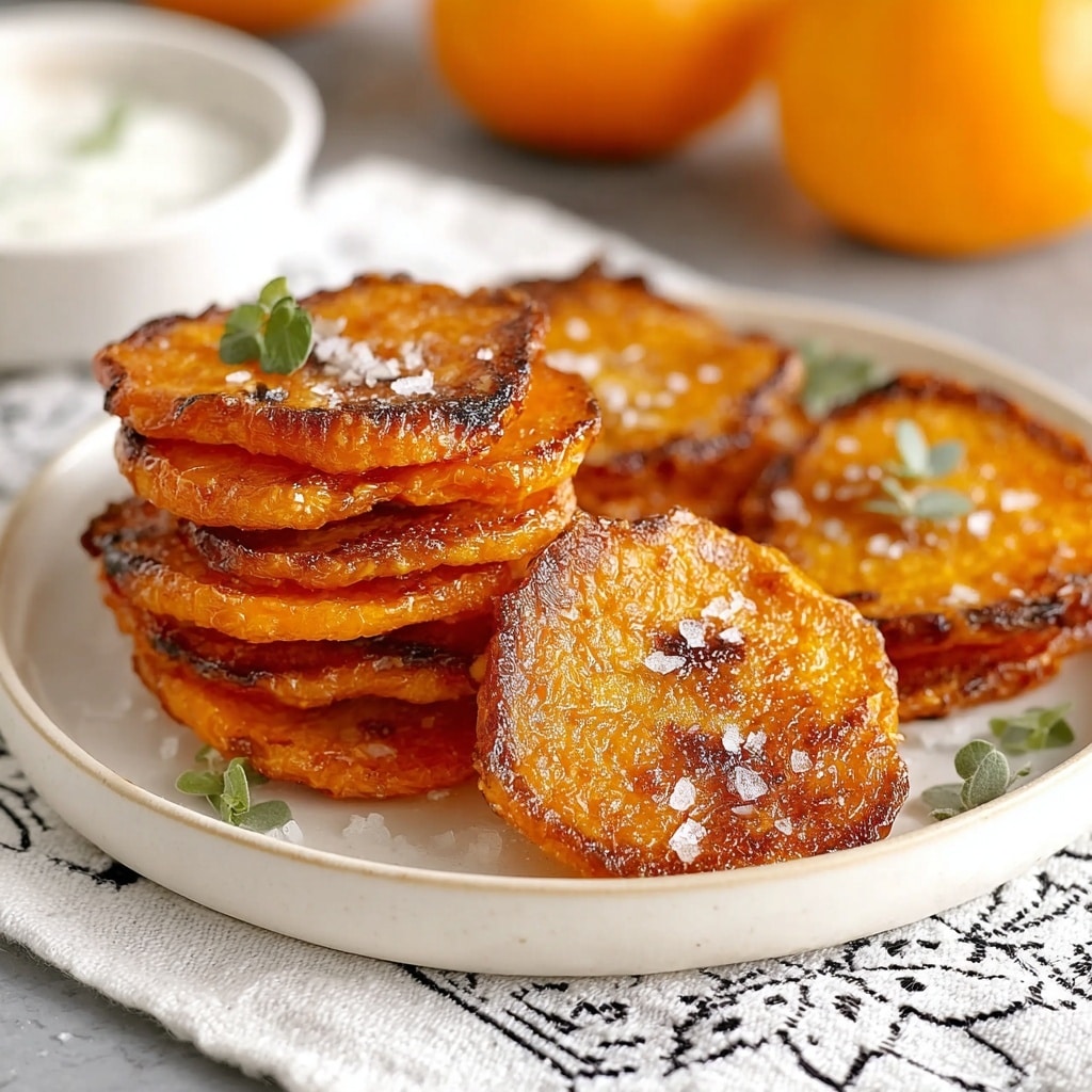 Crispy Smashed Sweet Potatoes with Garlic Yogurt Dipping Sauce Recipe - Recipe Image