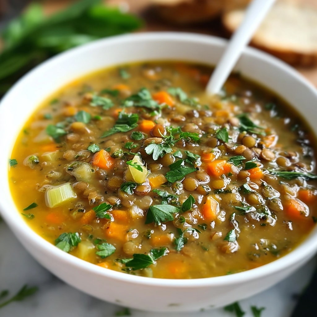 Veggie-Loaded Lentil Soup Recipe - Recipe Image