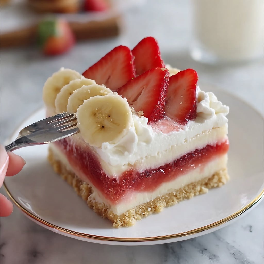 Strawberry Banana Cream Delight Recipe - Recipe Image