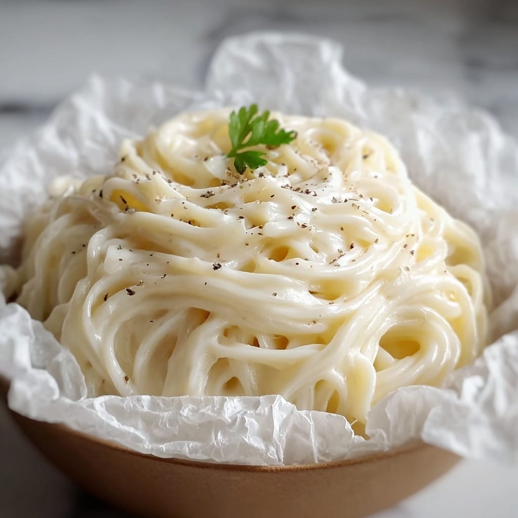 Keto Cream Cheese Noodles Recipe - Recipe Image