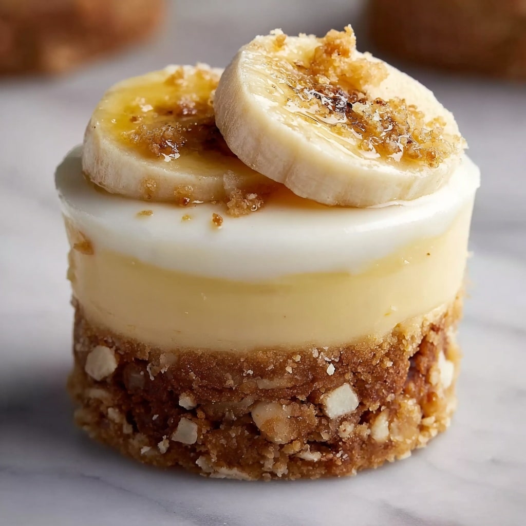 Mini Banana Pudding Cheesecakes Recipe - Recipe Image