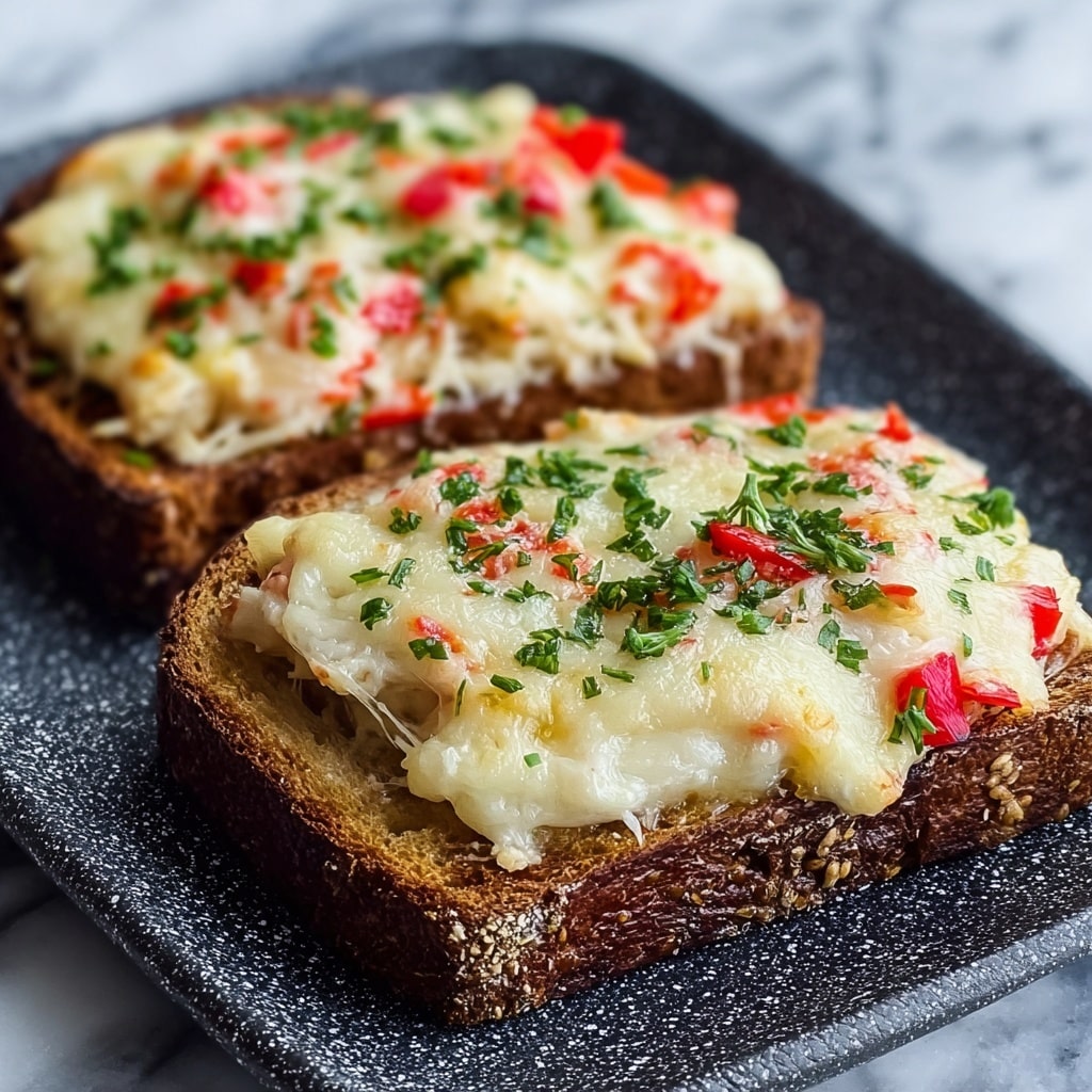 Easy & Quick Crab Melts: Irresistible Recipe - Recipe Image