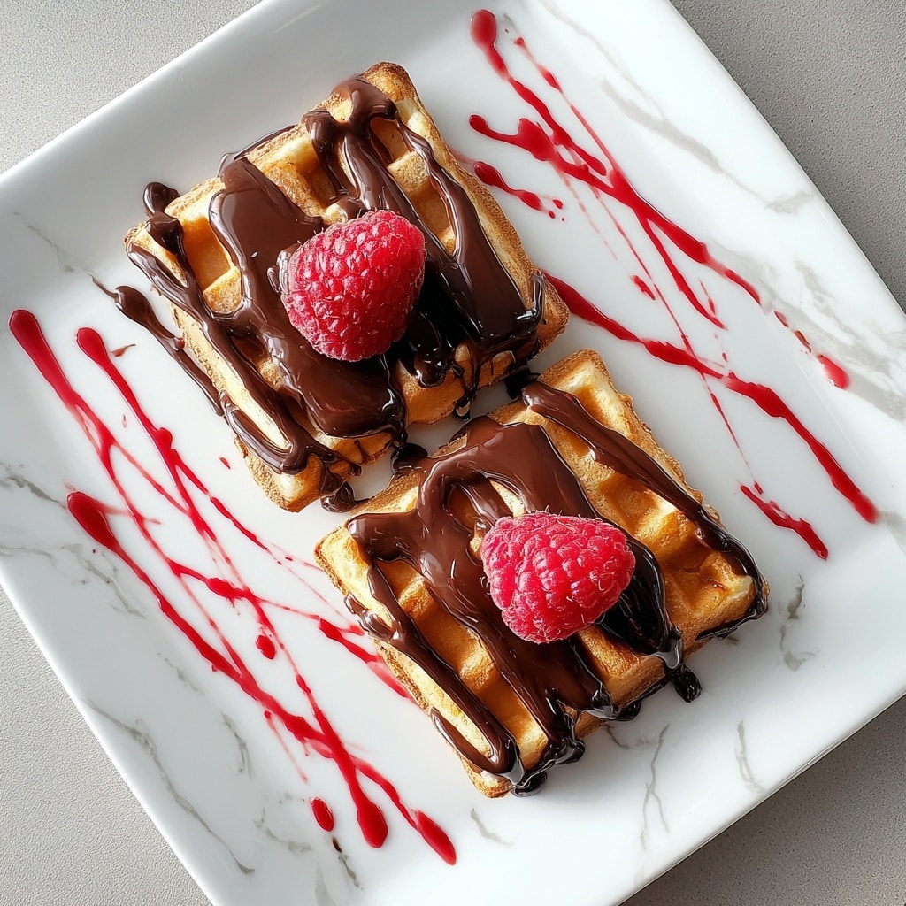 Chocolate Fudge Pop Tarts with Raspberry Glaze Recipe - Recipe Image